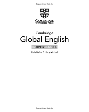 bộ cambridge global english learner's book 8 with digital access (1 year) - 2nd edition - Ảnh 3