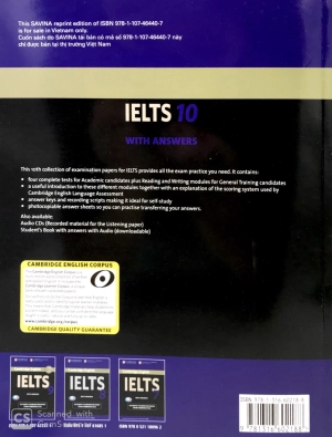 bộ cambridge ielts 10 with answers (ngôn ngữ tiếng anh) (không kèm audio) - Ảnh 11