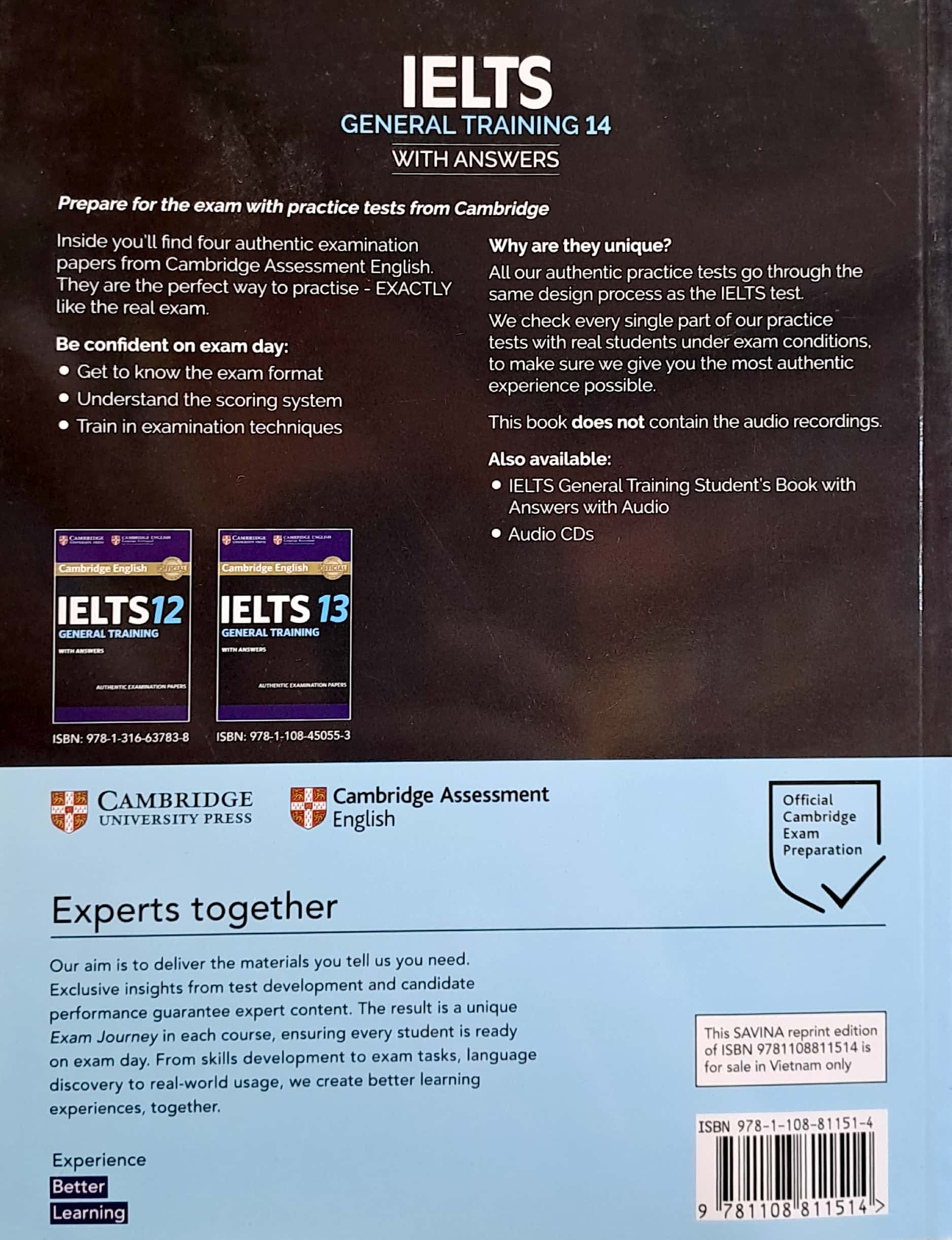 bộ cambridge ielts 14 general training with answers (savina) (không kèm audio) - Ảnh 8
