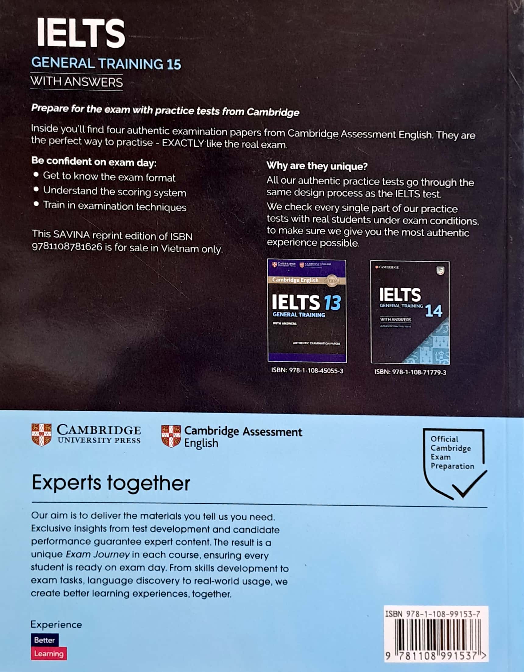 bộ cambridge ielts 15 general training with answers (savina) (kèm audio) - Ảnh 8