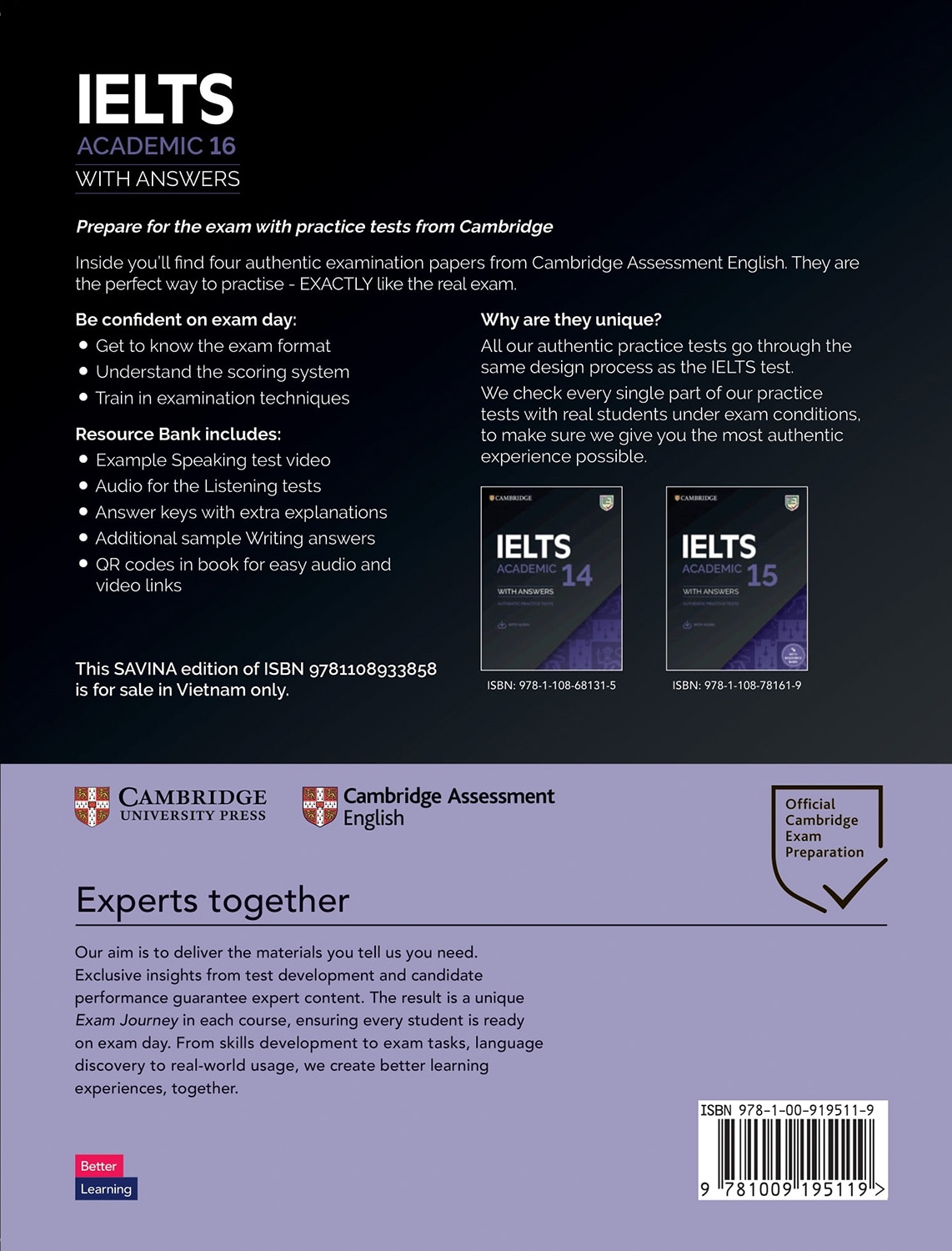 bộ cambridge ielts 16 academic with answers (savina) (kèm audio) - Ảnh 3