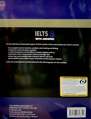 bộ cambridge ielts 8 with answers (ngôn ngữ tiếng anh) (không kèm audio) - Ảnh 7
