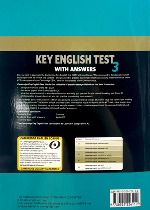 bộ cambridge key english test 3 with answers fahasa reprint edition - Ảnh 11