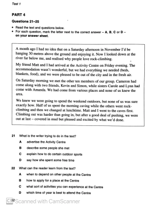 bộ cambridge preliminary english test 2 student's book with answers fahasa reprint edition - Ảnh 11