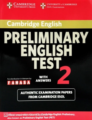 bộ cambridge preliminary english test 2 student's book with answers fahasa reprint edition - Ảnh 3