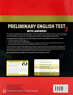 bộ cambridge preliminary english test 3 student's book with answers fahasa reprint edition - Ảnh 11