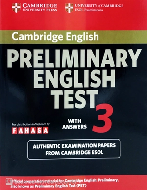 bộ cambridge preliminary english test 3 student's book with answers fahasa reprint edition - Ảnh 2
