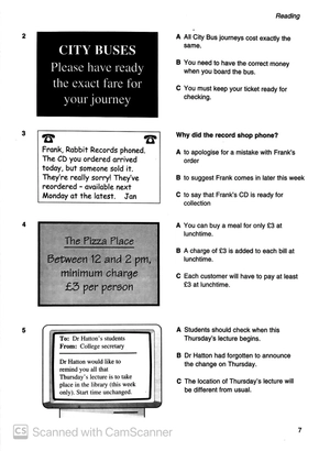 bộ cambridge preliminary english test 3 student's book with answers fahasa reprint edition - Ảnh 5
