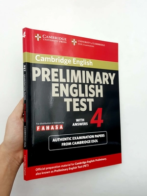 bộ cambridge preliminary english test 4 student's book with answers fahasa reprint edition - Ảnh 10
