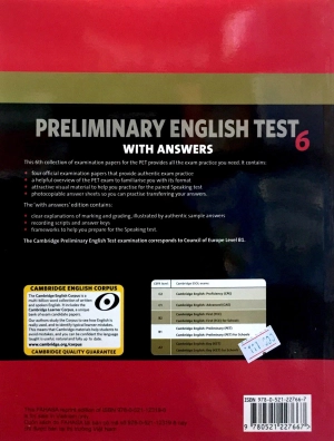bộ cambridge preliminary english test 6 student's book with answers fahasa reprint edition - Ảnh 11