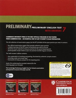 bộ cambridge preliminary english test 7 student's book with answers fahasa reprint edition - Ảnh 2