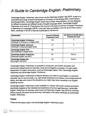 bộ cambridge preliminary english test 7 student's book with answers fahasa reprint edition - Ảnh 6