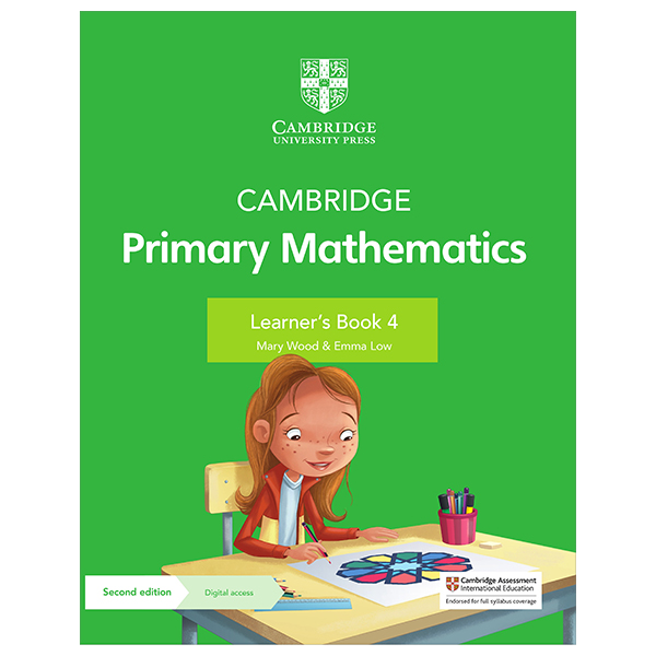 Bộ Cambridge Primary Mathematics - Learner's Book 4 With Digital Access (1 Year) (2nd Edition)