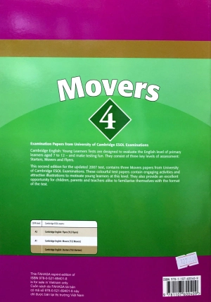 bộ cambridge young learner english test movers 4 sb fahasa reprint edition - Ảnh 11