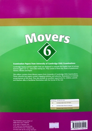 bộ cambridge young learner english test movers 6 sb fahasa reprint edition - Ảnh 11