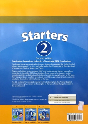 bộ cambridge young learner english test starters 2 sb fahasa reprint edition - Ảnh 11