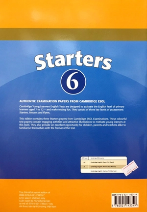 bộ cambridge young learner english test starters 6 sb fahasa reprint edition - Ảnh 11