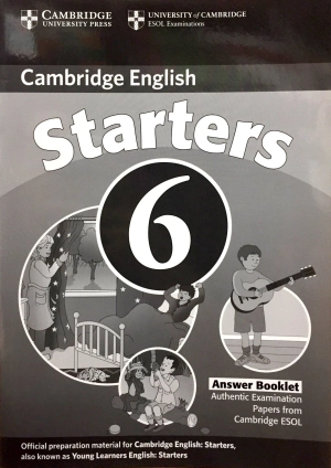 bộ cambridge young learners english tests 6 starters answer booklet - Ảnh 2