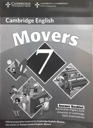 bộ cambridge young learners english tests 7 movers answer booklet