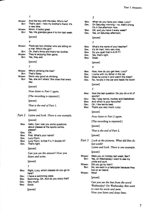 bộ cambridge young learners english tests 7 movers answer booklet - Ảnh 3