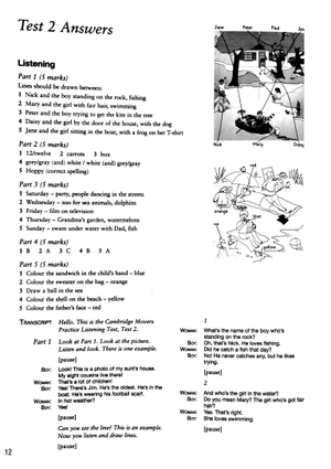 bộ cambridge young learners english tests 7 movers answer booklet - Ảnh 8