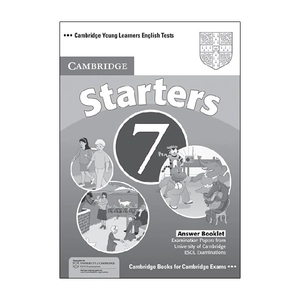 bộ cambridge young learners english tests 7 starters answer booklet