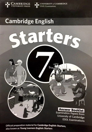 bộ cambridge young learners english tests 7 starters answer booklet - Ảnh 2