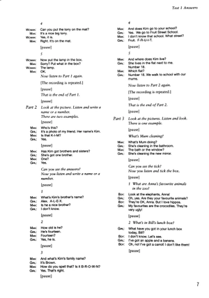 bộ cambridge young learners english tests 7 starters answer booklet - Ảnh 4