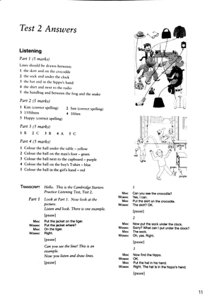 bộ cambridge young learners english tests 7 starters answer booklet - Ảnh 8