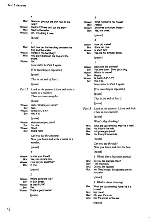 bộ cambridge young learners english tests 7 starters answer booklet - Ảnh 9