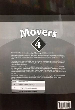 bộ cambridge young learners english tests second edition movers 4 answer booklet - Ảnh 11