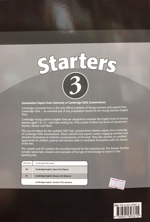 bộ cambridge young learners english tests second edition starters 3 answer booklet - Ảnh 11