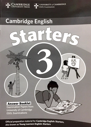 bộ cambridge young learners english tests second edition starters 3 answer booklet - Ảnh 2