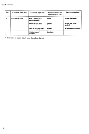 bộ cambridge young learners english tests starters 5 answer booklet - Ảnh 7