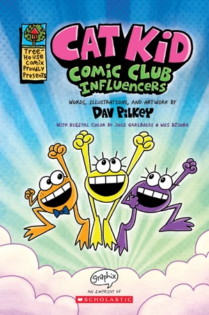 bộ cat kid comic club #5 - influencers - a graphic novel - Ảnh 2