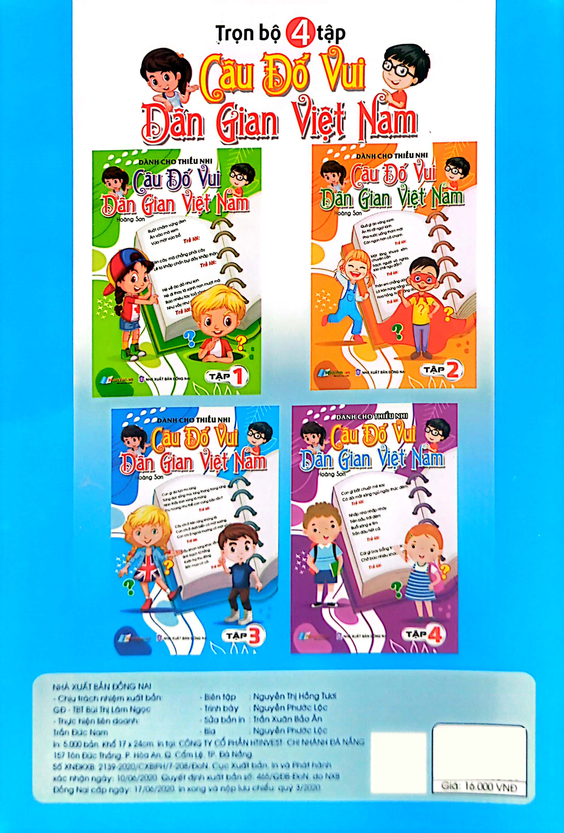 bộ câu đố vui dân gian việt nam - tập 3 - Ảnh 7