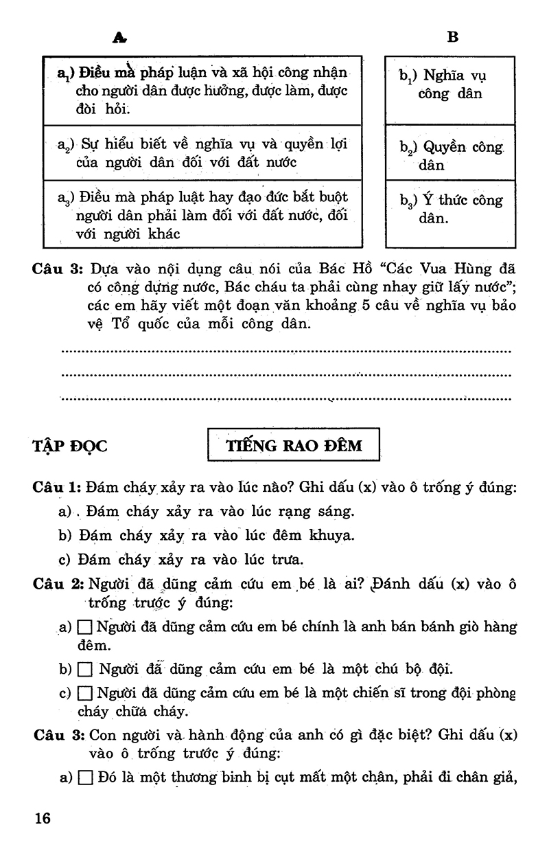 bộ câu hỏi và bài tập trắc nghiệm tiếng việt 5 - tập 2 - Ảnh 16