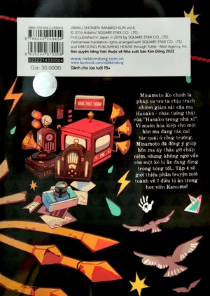 bộ "cậu" ma nhà xí hanako - tập 4 (tái bản 2022) - Ảnh 4