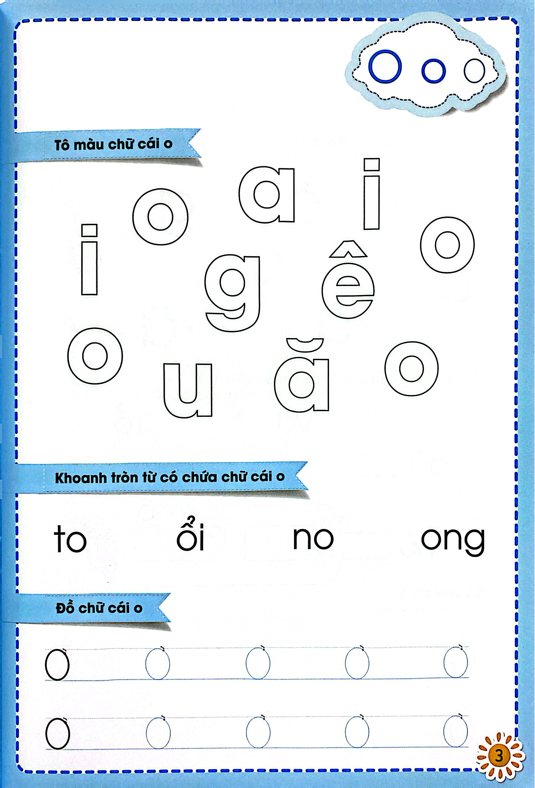 Bộ Cầu Vồng Trẻ Thơ - Chữ Cái Vui Nhộn - Dành Cho Trẻ 5-6 Tuổi - Tập 2 - Ảnh 5