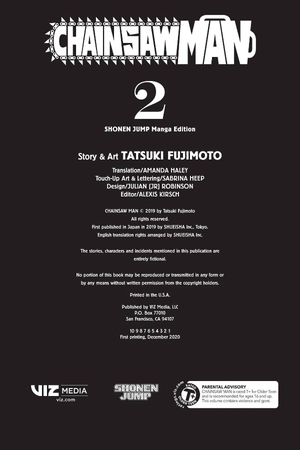 bộ chainsaw man 2 (english edition) - Ảnh 4