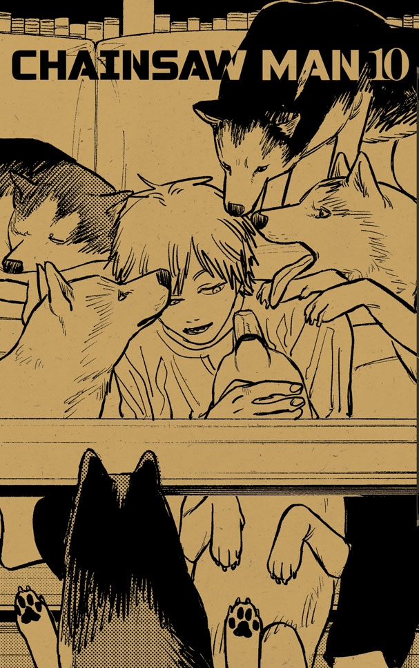 bộ chainsaw man - tập 10 - tặng kèm lót ly - Ảnh 2