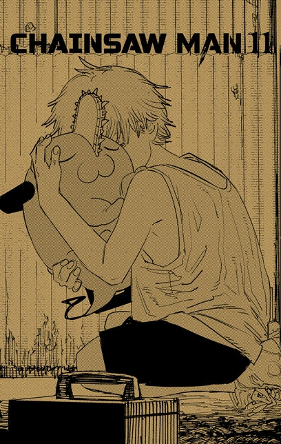 bộ chainsaw man - tập 11 - tặng kèm lót ly + card pvc - Ảnh 2