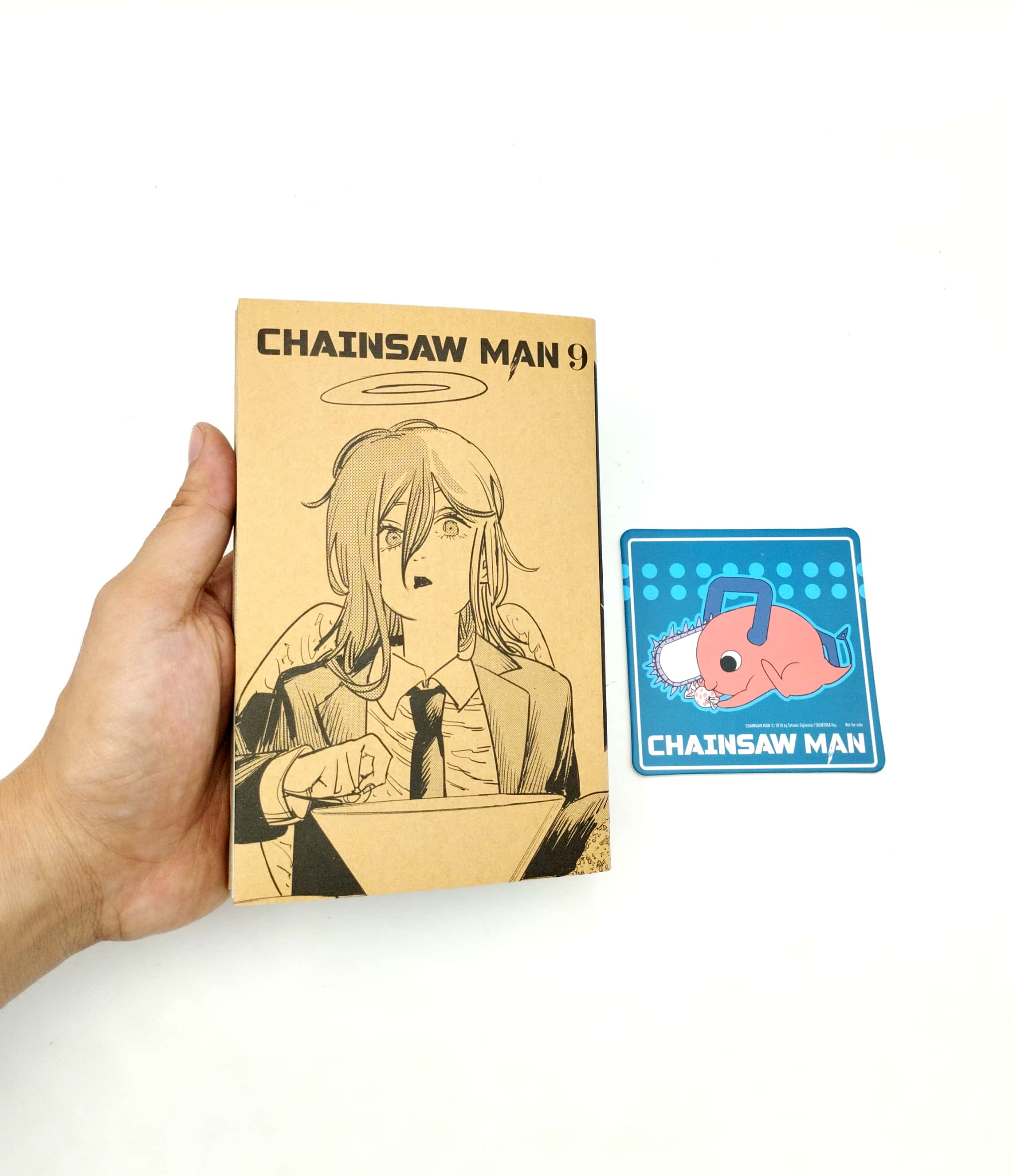 bộ chainsaw man - tập 9 - tặng kèm lót ly - Ảnh 9