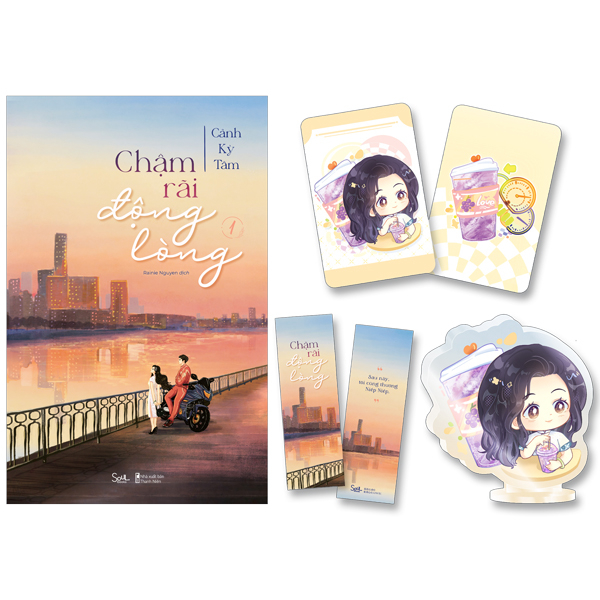 Bộ Chậm Rãi Động Lòng - Tập 1 - Bản Đặc Biệt - Tặng Kèm Bookmark Bồi Cứng + Card Bo Góc Có Art Độc Quyền + Standee Chibi Có Art Độc Quyền