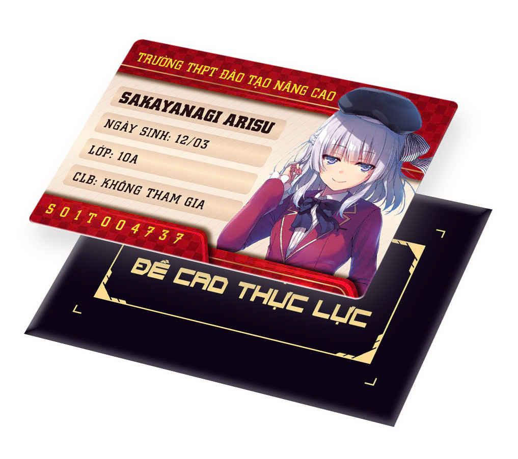 Bộ Chào Mừng Đến Lớp Học Đề Cao Thực Lực - Tập 10 - Bản Giới Hạn - Tặng Kèm Acrylic plate "Neko Girls" + ID Card Nhựa Cứng Kèm Phong Bì + Box - Ảnh 4