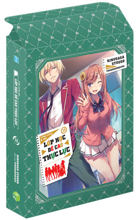 Bộ Chào Mừng Đến Lớp Học Đề Cao Thực Lực - Tập 10 - Bản Giới Hạn - Tặng Kèm Acrylic plate "Neko Girls" + ID Card Nhựa Cứng Kèm Phong Bì + Box - Ảnh 5