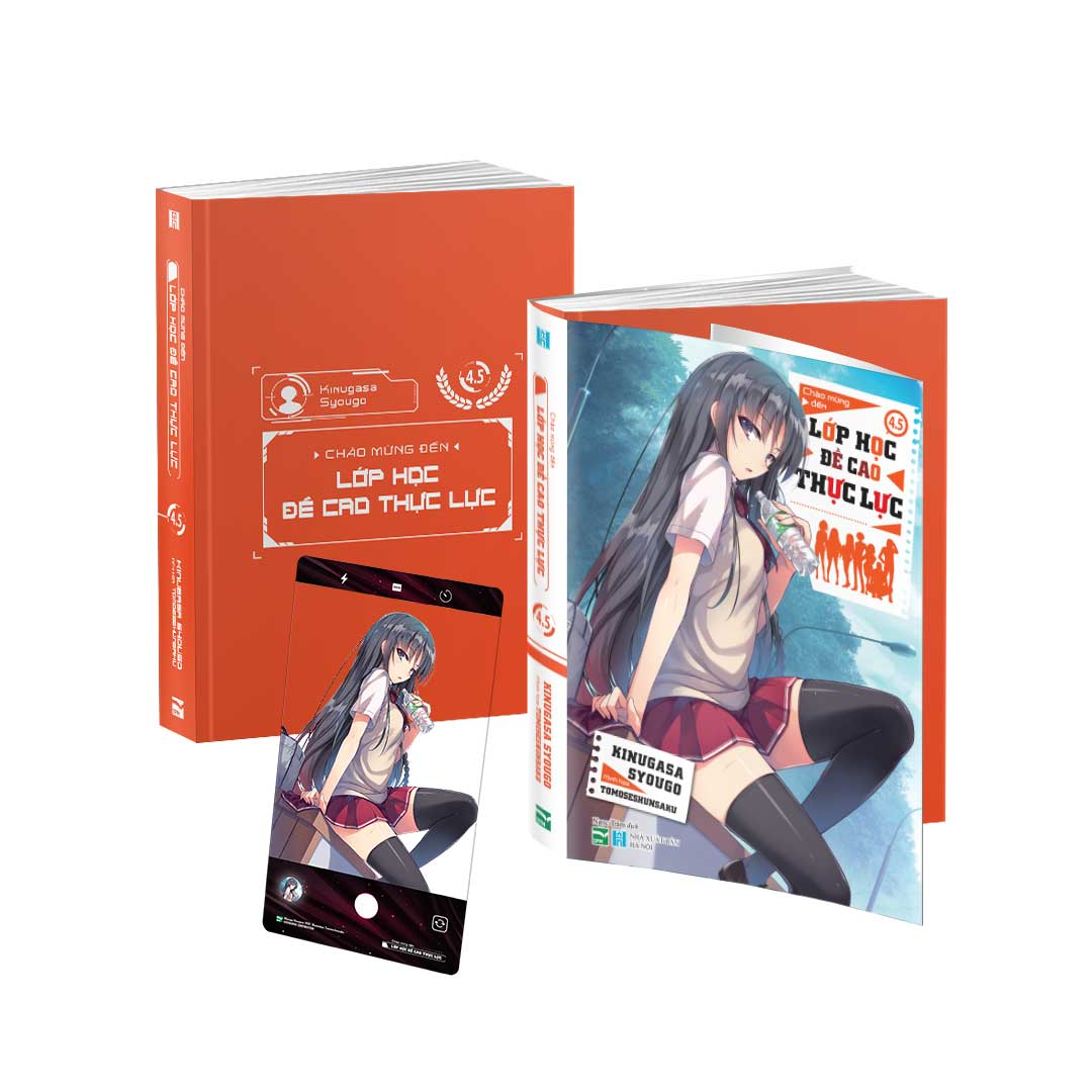bộ chào mừng đến lớp học đề cao thực lực - tập 4.5 - bản đặc biệt - tặng kèm camera card - Ảnh 2