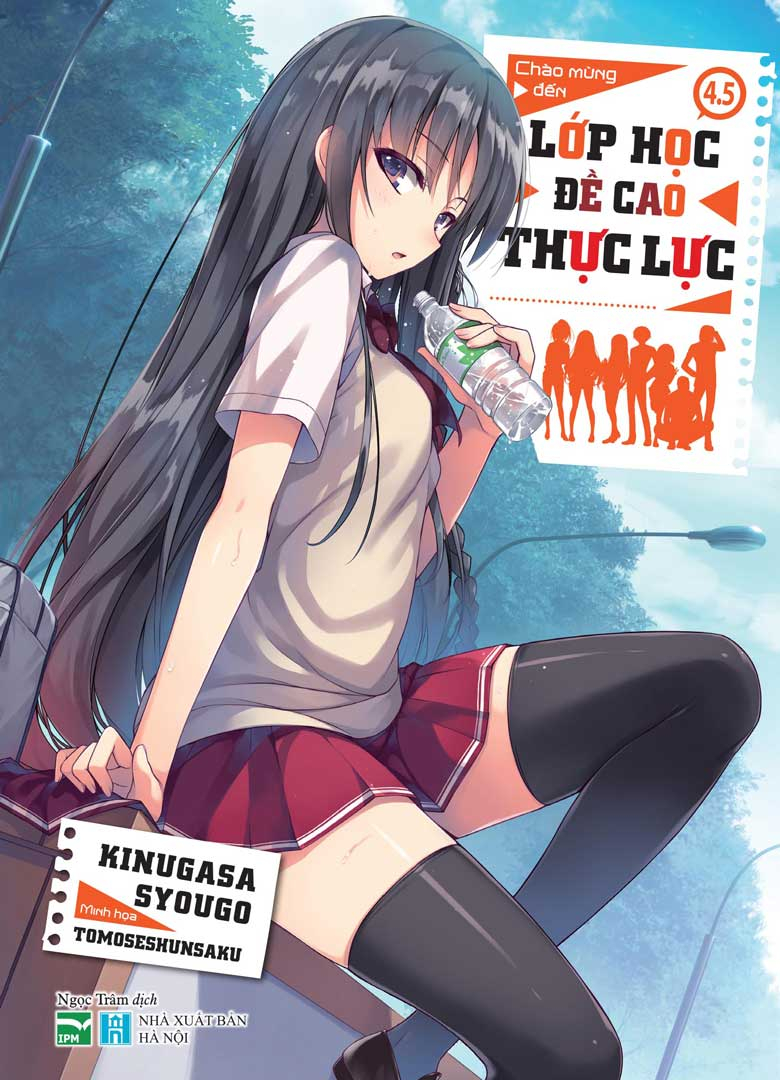 bộ chào mừng đến lớp học đề cao thực lực - tập 4.5 - bản giới hạn - tặng kèm set huy hiệu + id card kèm phong bì + box giấy - Ảnh 4