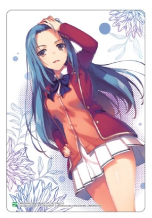 bộ chào mừng đến lớp học đề cao thực lực - tập 6 - bản giới hạn - tặng kèm tapestry summer girls a1 + id card nhựa kèm phong bì đen + set 2 postcard flower - Ảnh 5