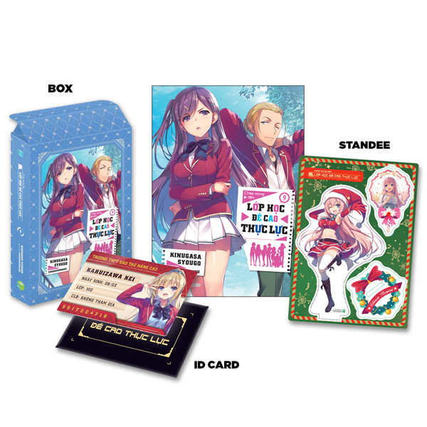 Bộ Chào Mừng Đến Lớp Học Đề Cao Thực Lực - Tập 9 - Bản Giới Hạn - Tặng Kèm Box + ID Card + Standee